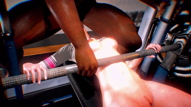 Amber training with her lover - New Amber rework