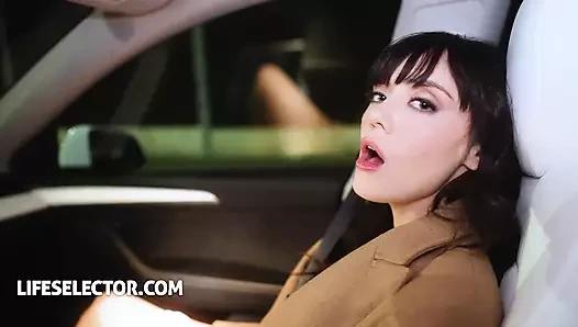 Lifeselector - muhteşem sahibe Catherine Knight seni ve bir yabancıyla sikişiyor