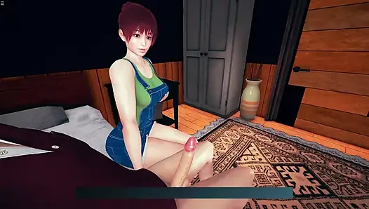 Japon üvey anne kız arkadaşıyla ayrılmadan üvey oğlunun rahatlamasına yardım ediyor