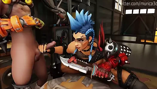 Murica3d ateşli 3 boyutlu seks hentai derlemesi - 21