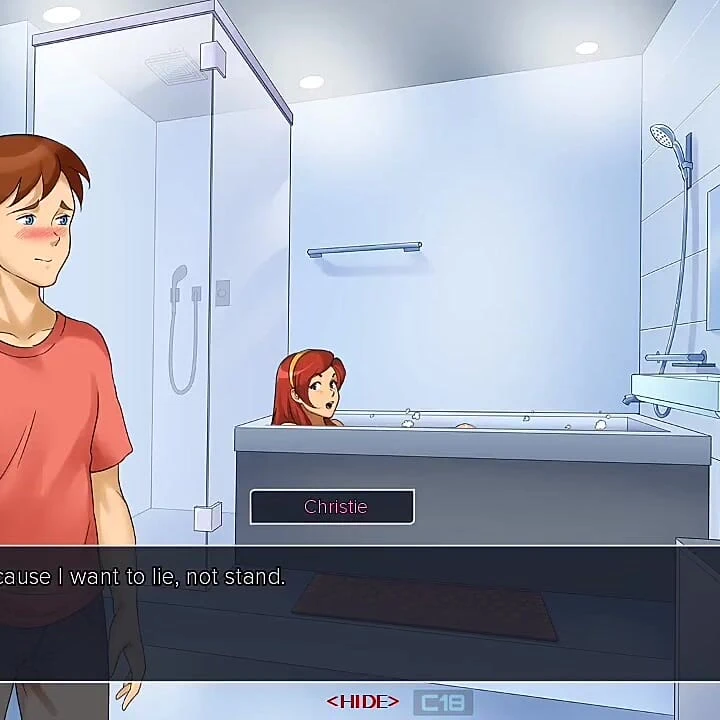 Üvey kız kardeş banyoda baştan çıkarılıyor