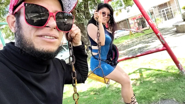 Park Swing Seduction: Rich Man Convinces Curvy Latina for a "Sweet Treat"