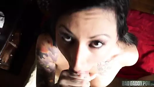 Lily lane tüm büyüdü ile bunu kanıtlamak için derin boğaz