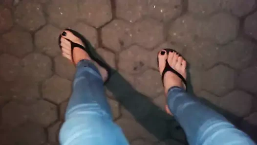 Seksi parmak arası terlik