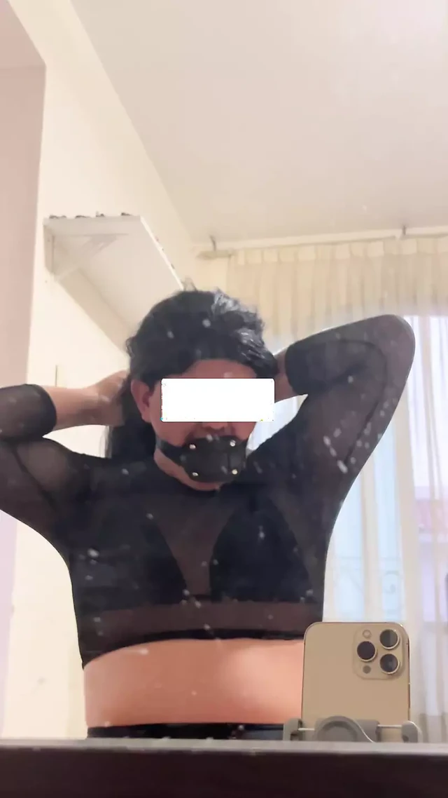 Тестирование моего нового давки-дилдо