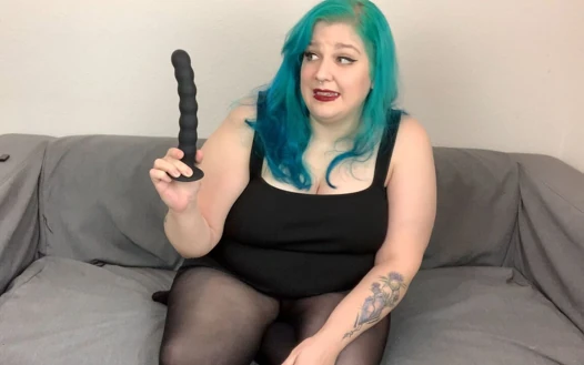 Anal eğitim #2, daha büyük dildo