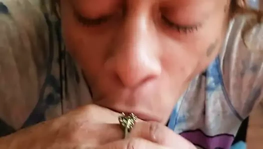 Yeni sevimli inek kız oral seks video