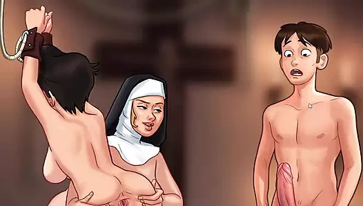 Üvey anne yaz mevsimi efsanesinde ateşli bir şekilde görülüyor