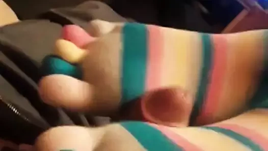 Fuzzy çorap solejob