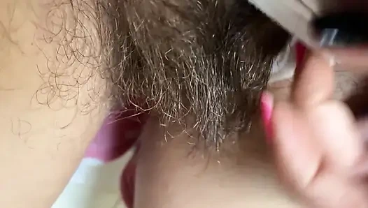 Very dirty white pantie from my hairy pussy