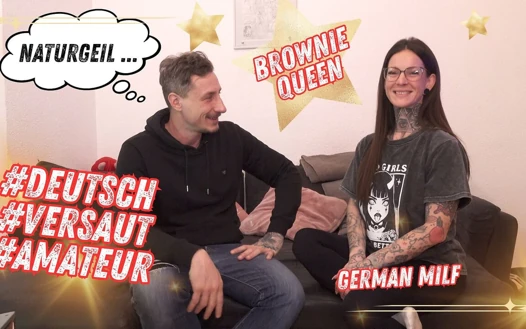 Brownie Queen Sinirlendi ve Ağızdan Sikildi