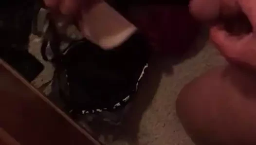 Cum üzerinde benim sutyen koleksiyonu