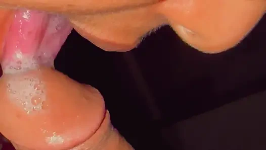 Sloppy Blowjob: My Stepmom Suck My Dick Then I Accidently Cum in Her Mouth