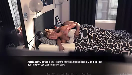 Jessica O'neil 3 Jessica Heather ve Christian'ı sikişiyor ve çok azdı