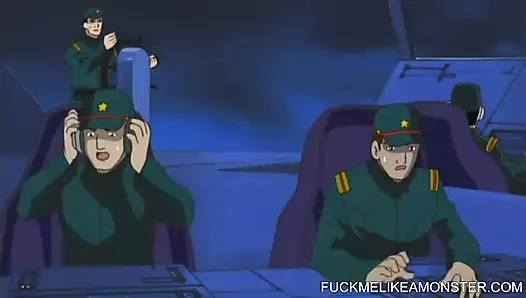 Döllenmiş genç anime sürtük parçalanıyor