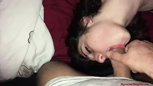 Ağzımı yalayıp yutana kadar emeceğim ve sikeceğim!