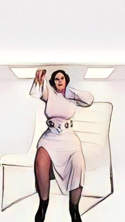Granny Princess Leia: Han Solo Fuck & The Conception Of Kylo Ren AN AI ANIMATED ADVENTURE | Clip 3