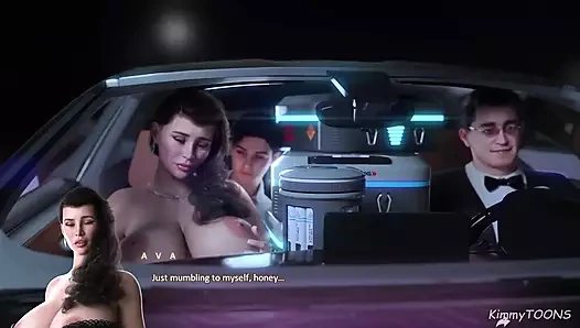 Apocalust - aldatan evli kadın bölüm 2 - adam karısının büyük göğüslerini kocasının yanında arabasında sikiyor