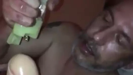 Dev yapay penis rammed içinde ona sıkı am kadar o squirts