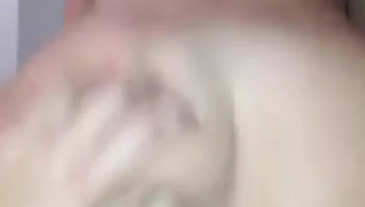 Swinger riding my cock, while I play with her asshole