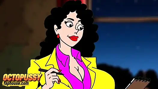 Amerikalı Orta Yaşlı Seksi Kadın 4: Evli Sürtükler Iş Başında. Çizgi Film Derlemesi