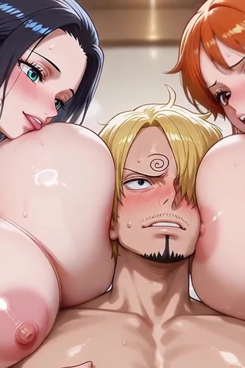 Sanji, nami ve robin ffm op