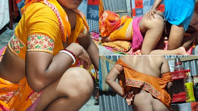 Bangla New model bhabhi and me home enjoy
