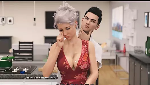 Bulutların üstünde - büyük göt latina kalın bir horoz üzerinde mücadele ediyor