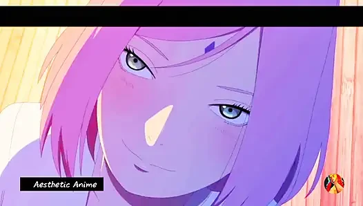 Cheating Sakura fucked by Naruto cum inside and get pregnant
