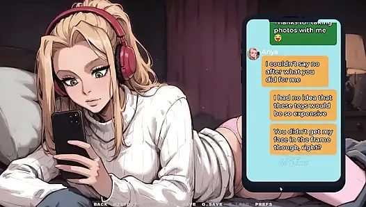 Yeni Kız Arkadaşım Oyunu Taboo Hentai Bölüm 46 Kız arkadaşımla sevişirken güzel kız kardeşim yan odada mastürbasyon yapıyor!