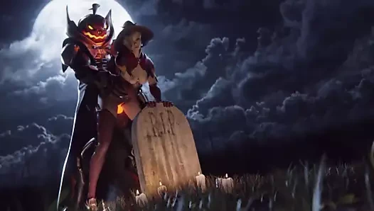 yeero, hardcore sex, yoğun penetrasyon, cadılar bayramı özel, sıcak mükemmel kedi yeero tarafından sert becerdin