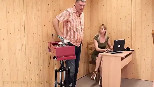 Virone şaplak makinesi - göt kırbaç