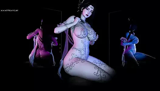 Sihirli gibi hareket ediyor: 3 boyutlu baştan çıkarıcı - 3 boyutlu animasyon hentai