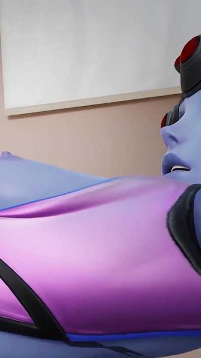 Sürtük widowmaker para için sıkı anal seks yapıyor büyük zenci yarağı