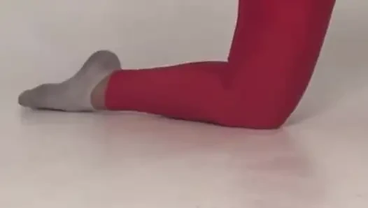 Deve toynağı tayt yoga teaser
