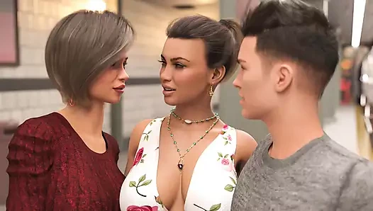 Artık para yok: orta yaşlı seksi kadınla alışveriş yapıyor ve patronunun yüzünü ofiste dölle kapatıyor - bölüm 47