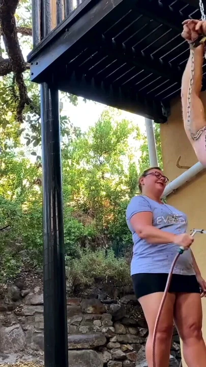 Dominatrix sahibe April - nefes kesici ve kölemi kullanıyorum | Klip 2