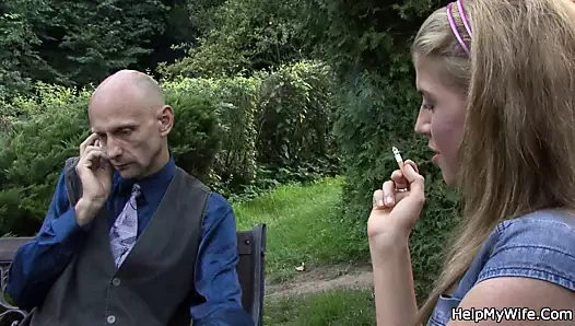 Lütfen karımı sert ve sert sikeyim