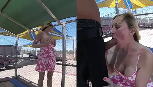 sarışın park MİLF