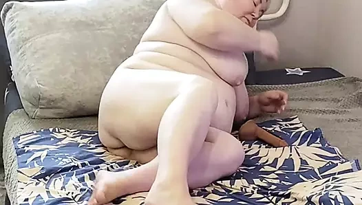 Bir arkadaşının büyük amında dildo