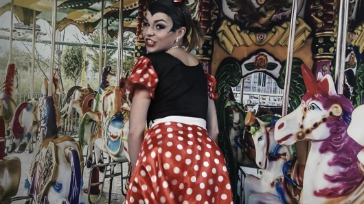 355 Minnie Rebeka Black Cosplay