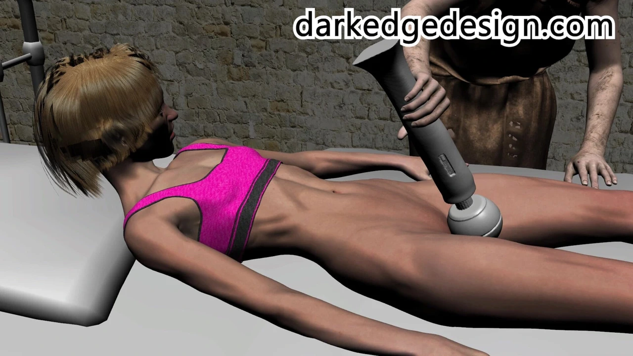 Joanna ön izleme testine boşalıyor