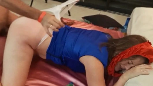 2358te(02) - amatör sürtük, likralı elbise, saten tanga rimming, oral seks, sikiş, boşalma