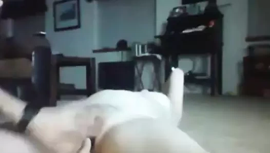 amatör birkaç oynuyor onu twat