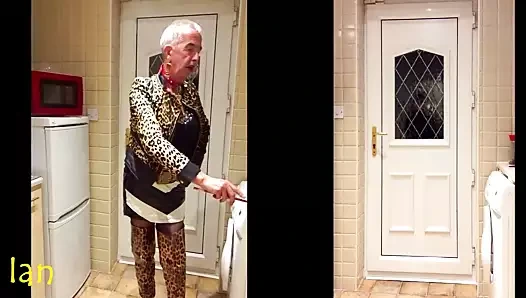 Kıyma leopar baskı ibne ian