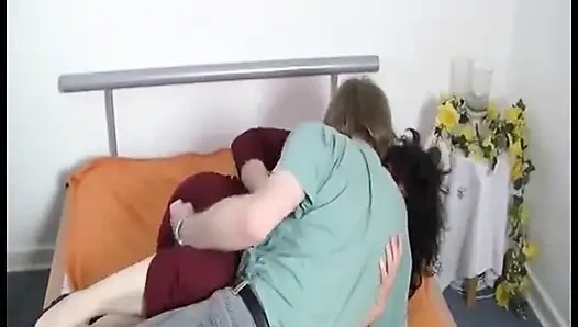 Olgun Alman Orta Yaşlı Seksi Kadın Parmaklıyor Amcık Yakın Çekim Tutkusu