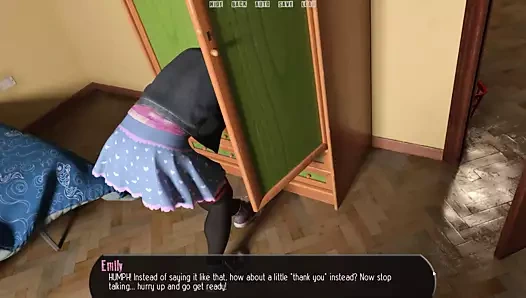 Yarım ev - milf zevk bir yüz (34)