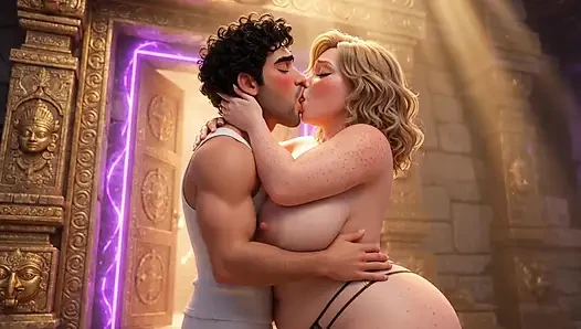 Temple of Lust - Passionate Couple's Erotic Adventure