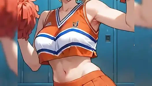 Amigo kız arkadaşımın ne büyük göğüsleri var, üniversitede bir oyundan sonra onu sikiyorum