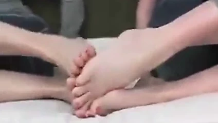 Tj ve alysha footsie kızdırmak